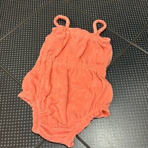 Adorable Terry romper.